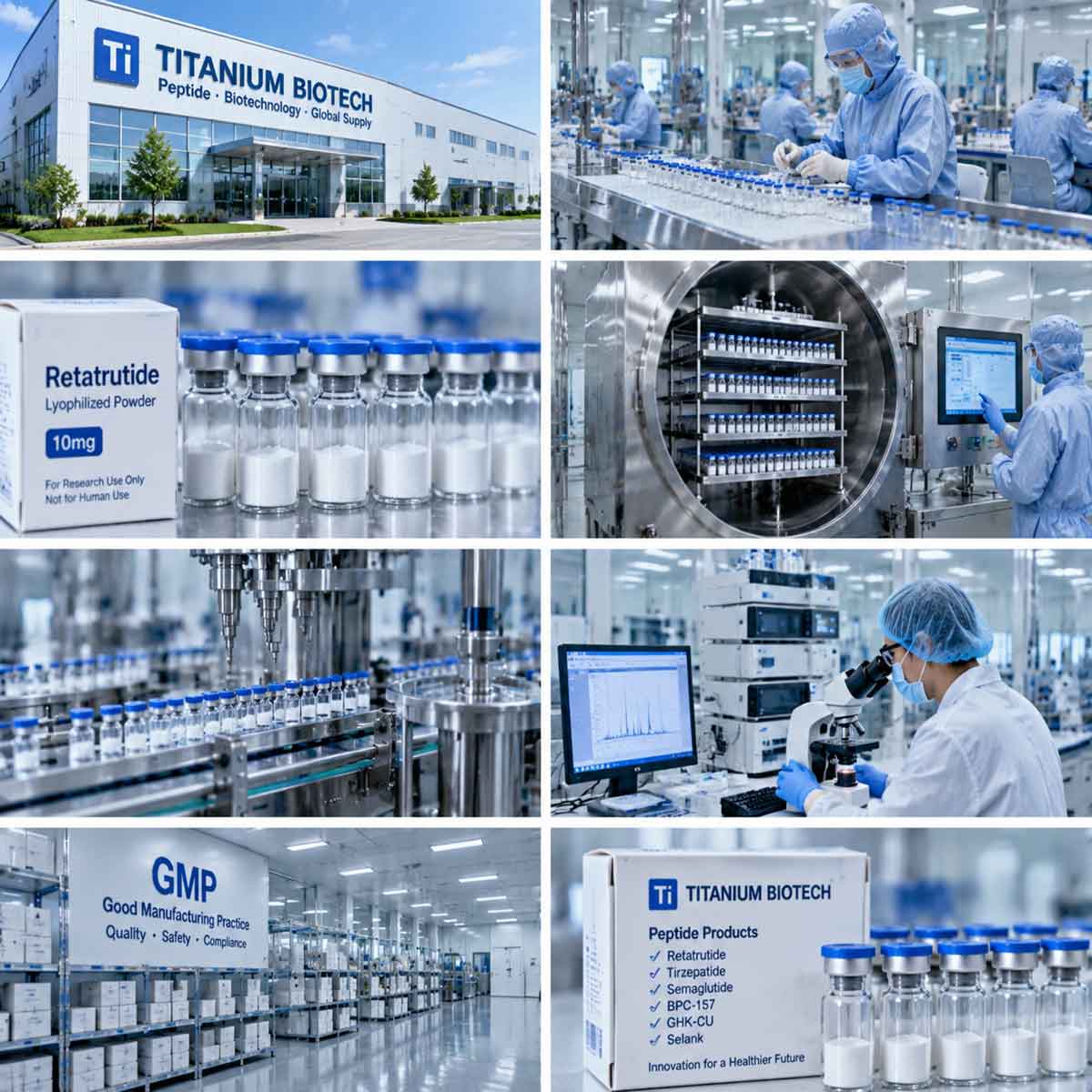 Laboratory peptide manufacturing